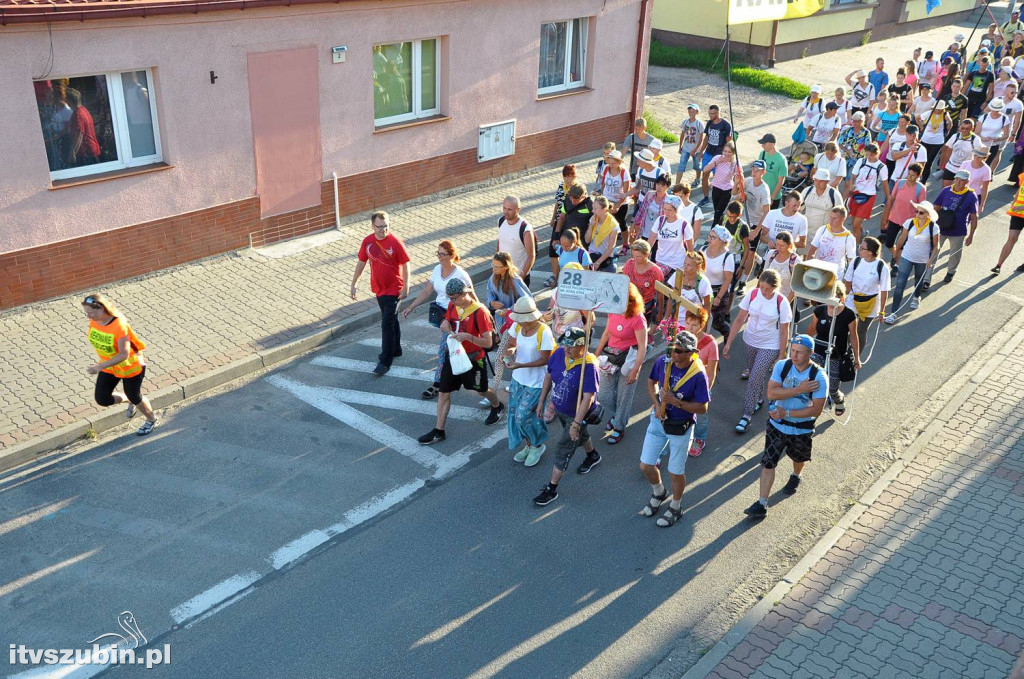 Pielgrzymi wyruszyli w dalszą drogę