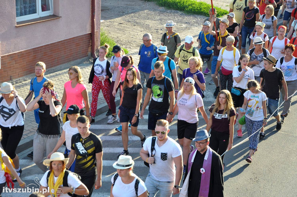 Pielgrzymi wyruszyli w dalszą drogę