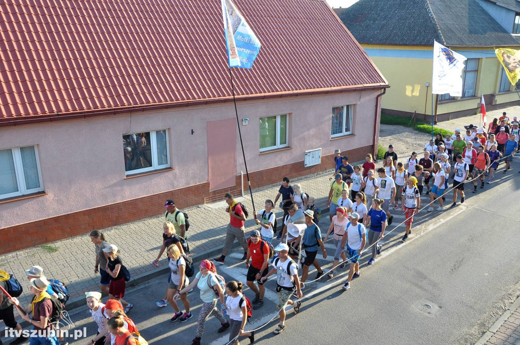 Pielgrzymi wyruszyli w dalszą drogę