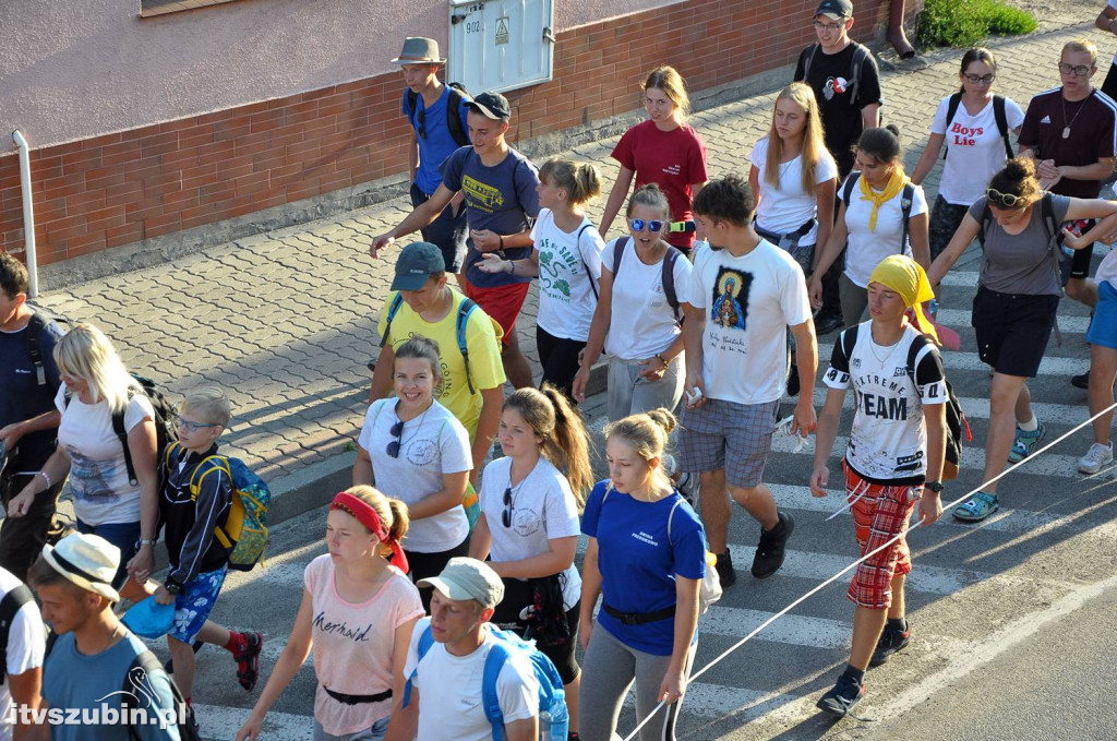 Pielgrzymi wyruszyli w dalszą drogę