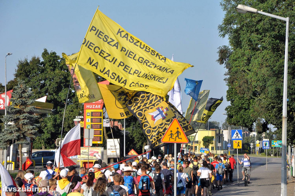 Pielgrzymi wyruszyli w dalszą drogę