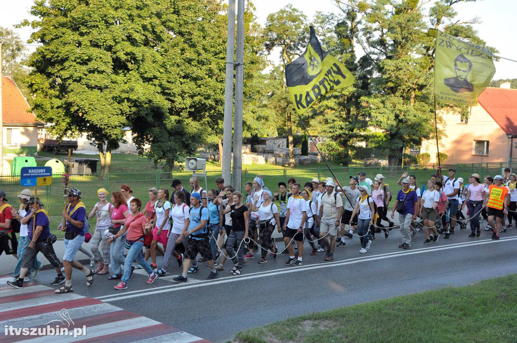 Pielgrzymi wyruszyli w dalszą drogę
