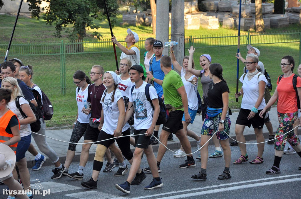 Pielgrzymi wyruszyli w dalszą drogę