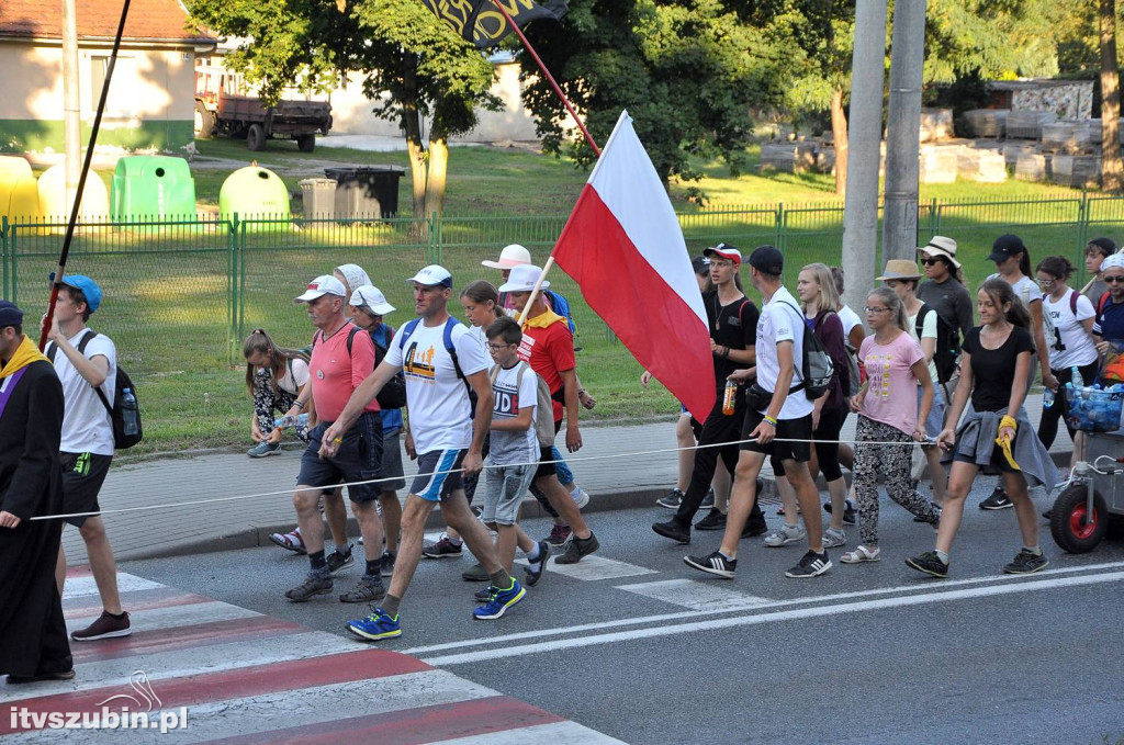 Pielgrzymi wyruszyli w dalszą drogę