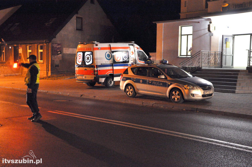 Potrącony małoletni pieszy trafił do szpitala