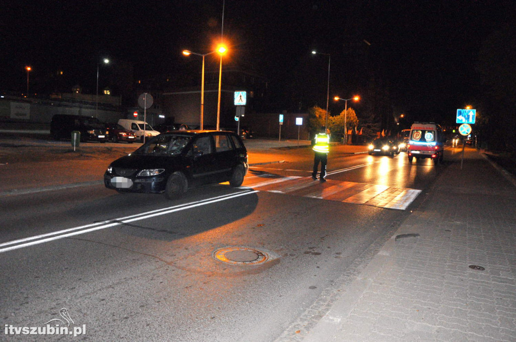 Potrącony małoletni pieszy trafił do szpitala