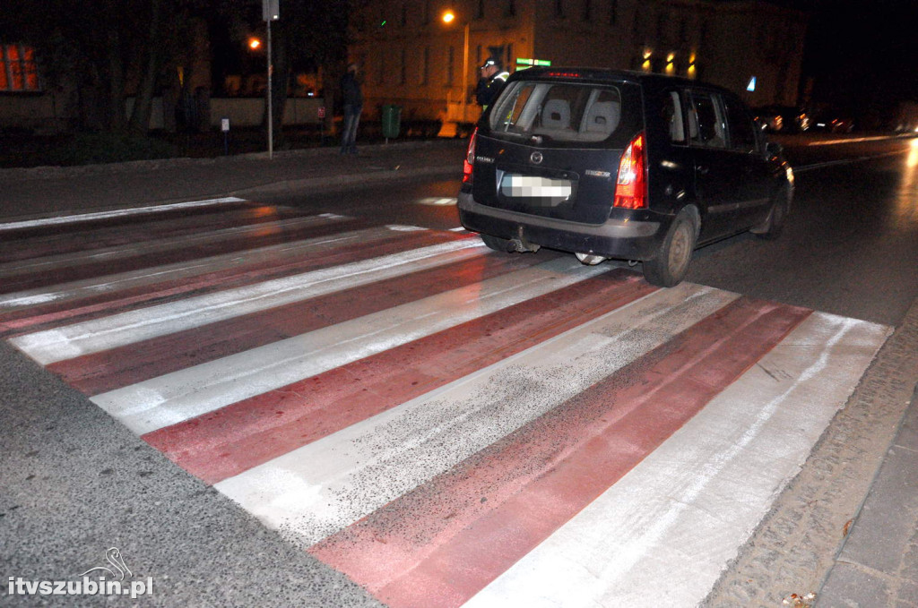 Potrącony małoletni pieszy trafił do szpitala