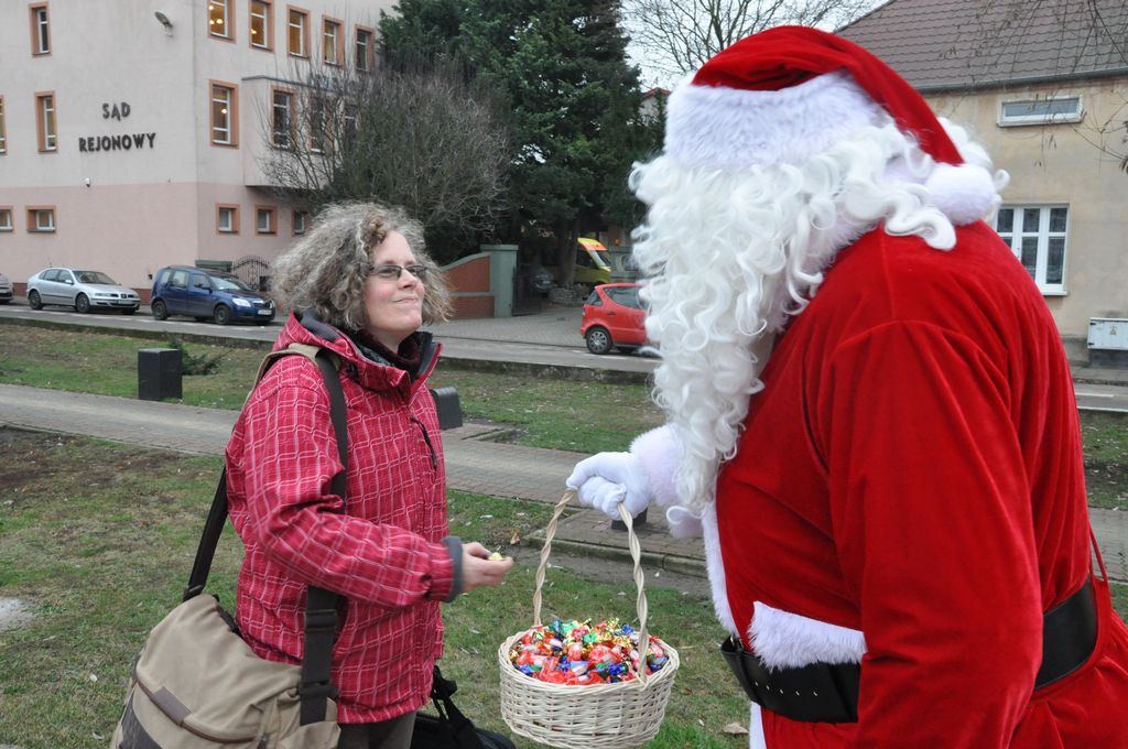 Wyjątkowy gość na ulicach Szubina