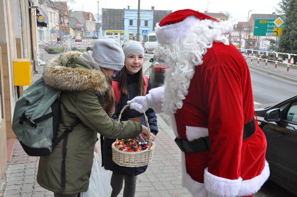 Wyjątkowy gość na ulicach Szubina