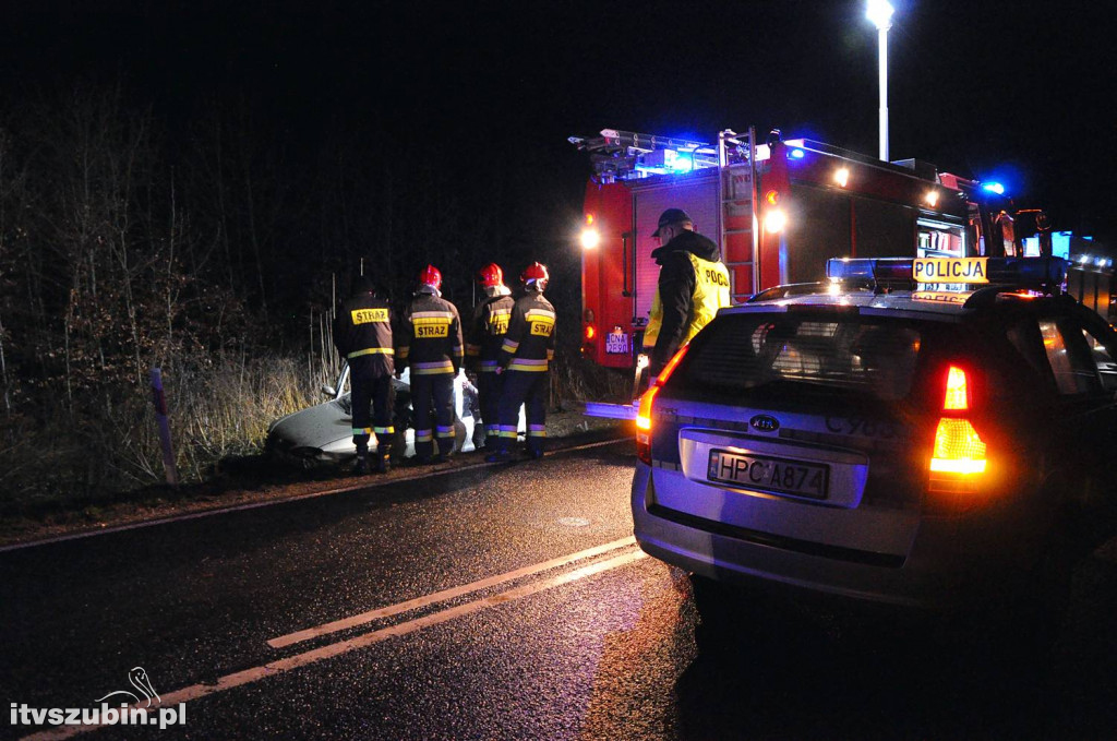 Kierująca renault trafiła do szpital