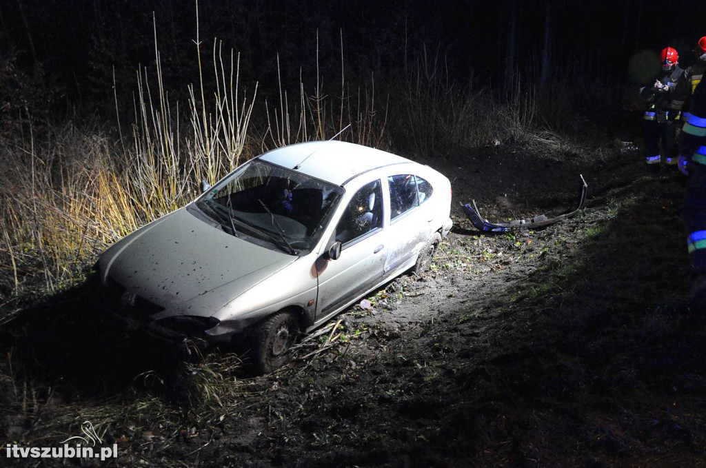 Kierująca renault trafiła do szpital