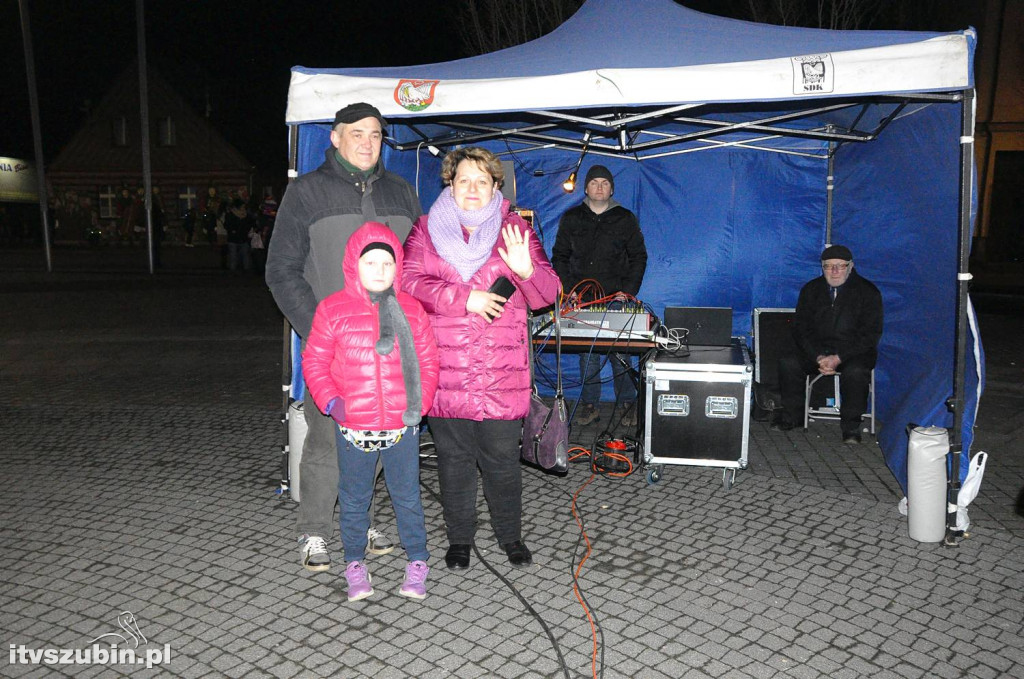 Szubinianie przywitali Nowy Rok 2019 na Rynku