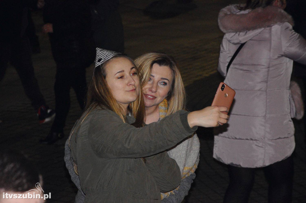 Szubinianie przywitali Nowy Rok 2019 na Rynku