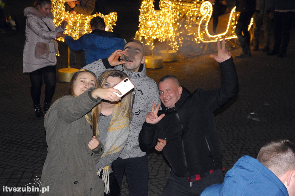 Szubinianie przywitali Nowy Rok 2019 na Rynku