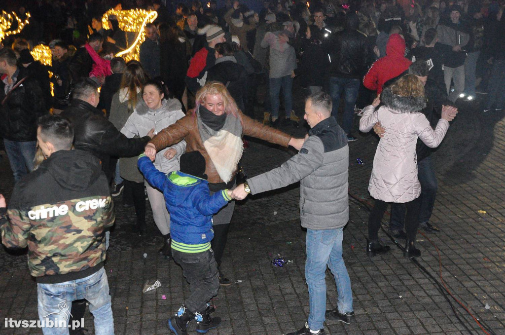 Szubinianie przywitali Nowy Rok 2019 na Rynku