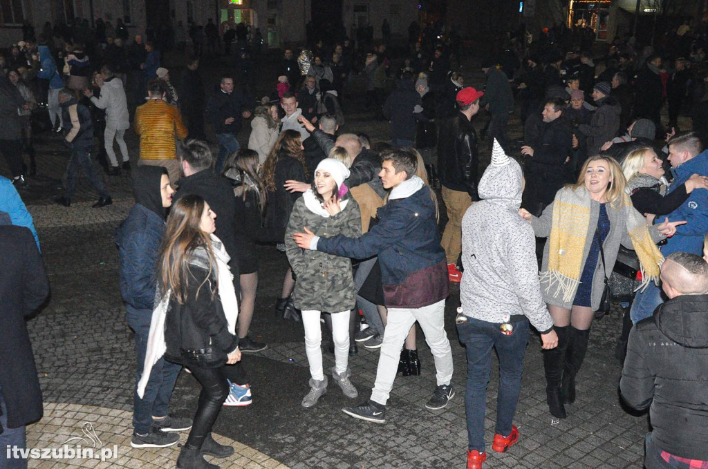 Szubinianie przywitali Nowy Rok 2019 na Rynku