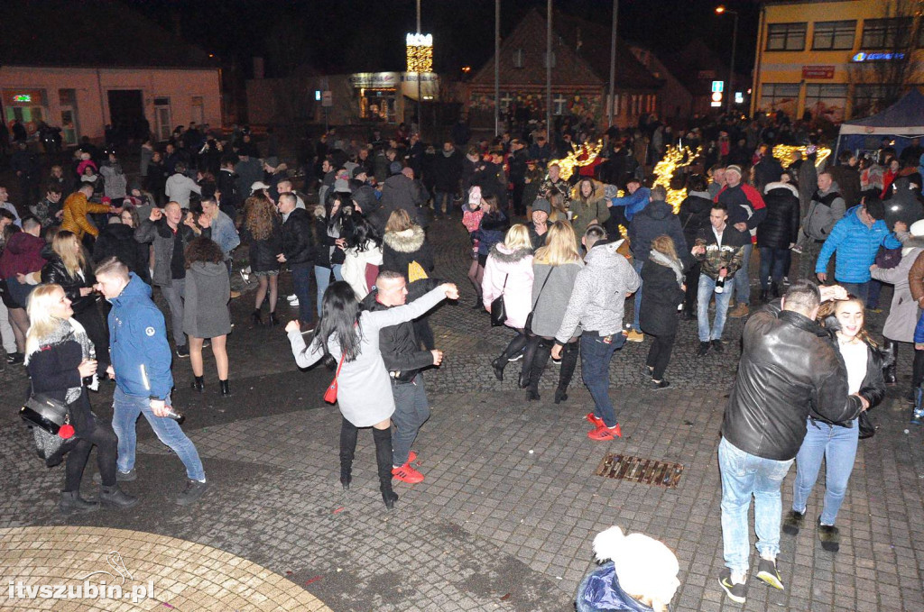 Szubinianie przywitali Nowy Rok 2019 na Rynku