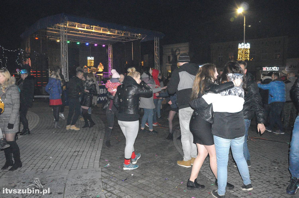 Szubinianie przywitali Nowy Rok 2019 na Rynku