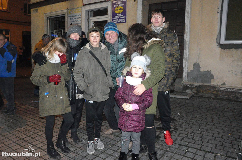 Szubinianie przywitali Nowy Rok 2019 na Rynku