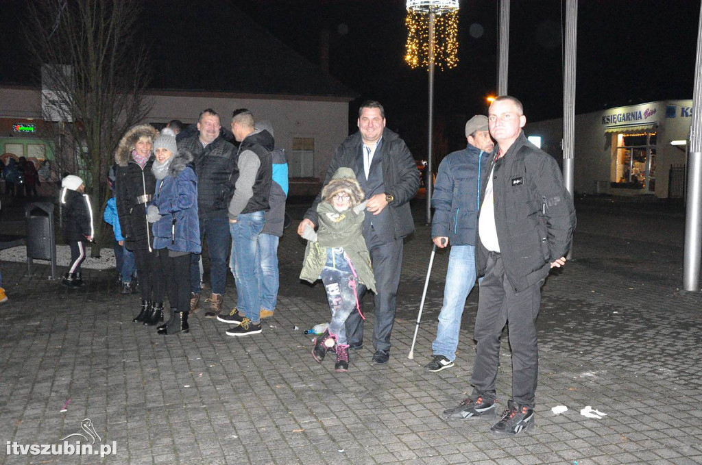 Szubinianie przywitali Nowy Rok 2019 na Rynku