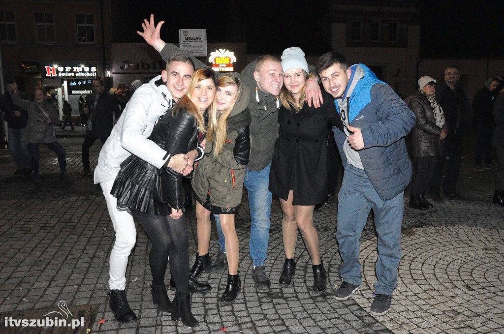 Szubinianie przywitali Nowy Rok 2019 na Rynku