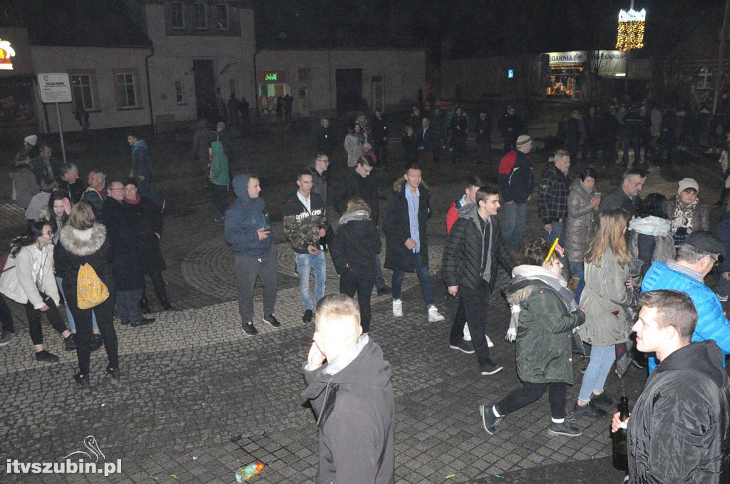Szubinianie przywitali Nowy Rok 2019 na Rynku