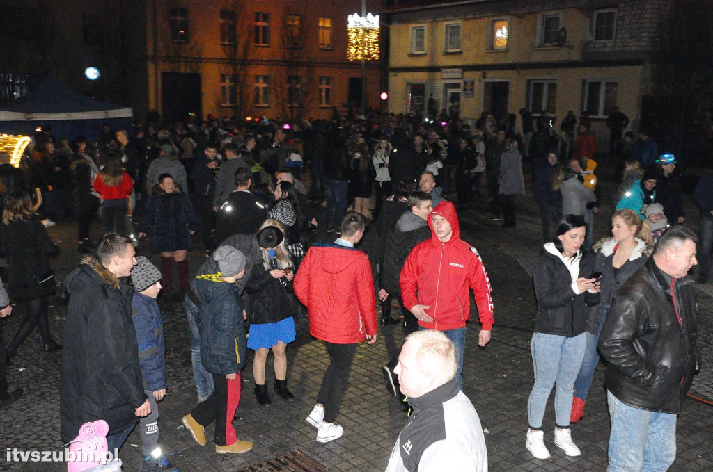 Szubinianie przywitali Nowy Rok 2019 na Rynku
