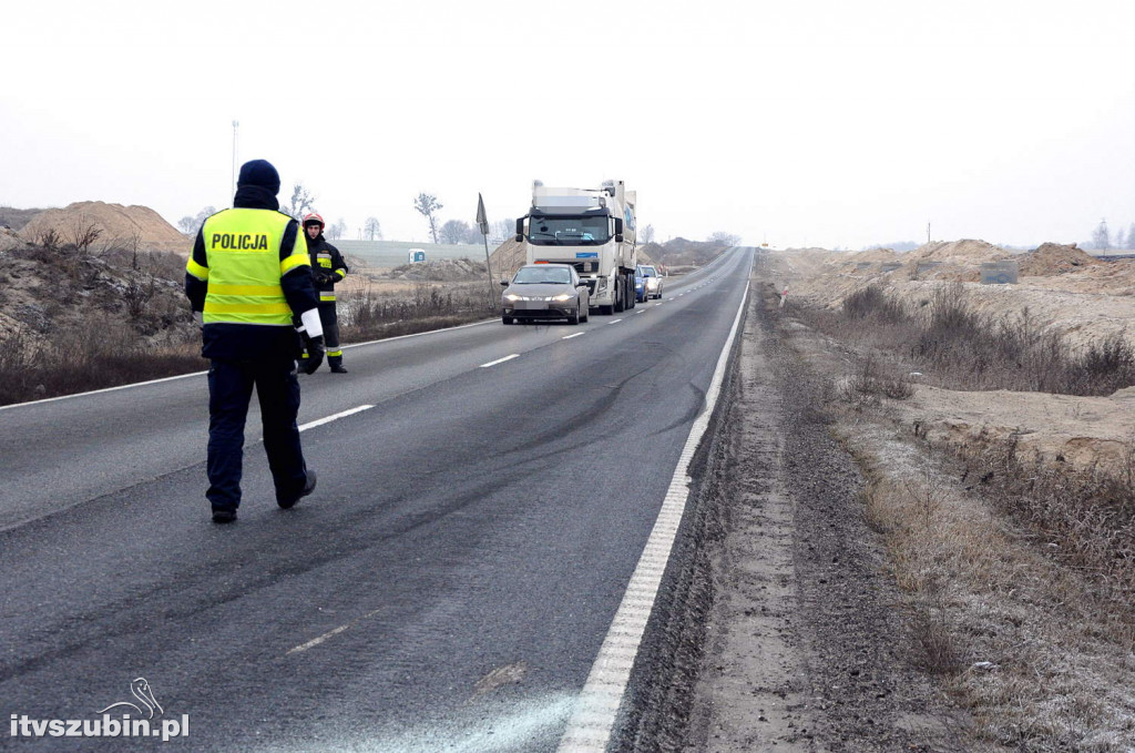 Zdarzenie drogowe w Wąsoszu i Nakle