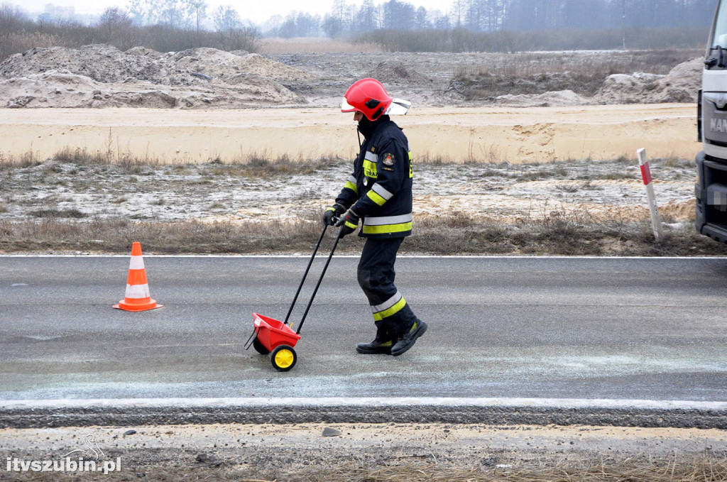 Zdarzenie drogowe w Wąsoszu i Nakle