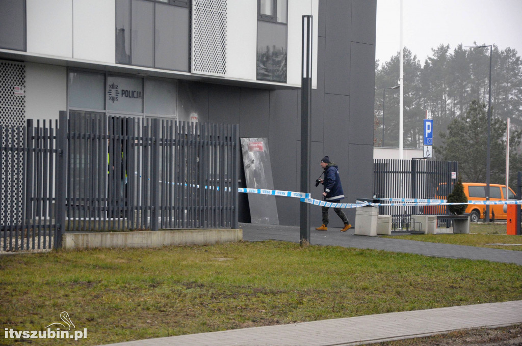 Rzucał koktajlami Mołotowa w komisariat