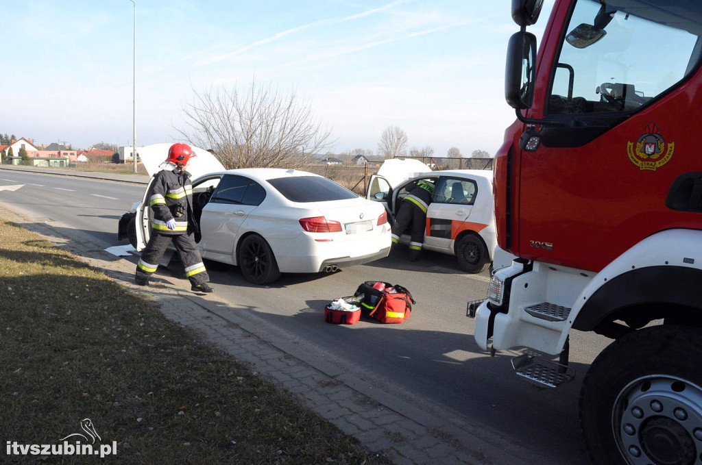 Zdarzenie drogowe w Szubinie