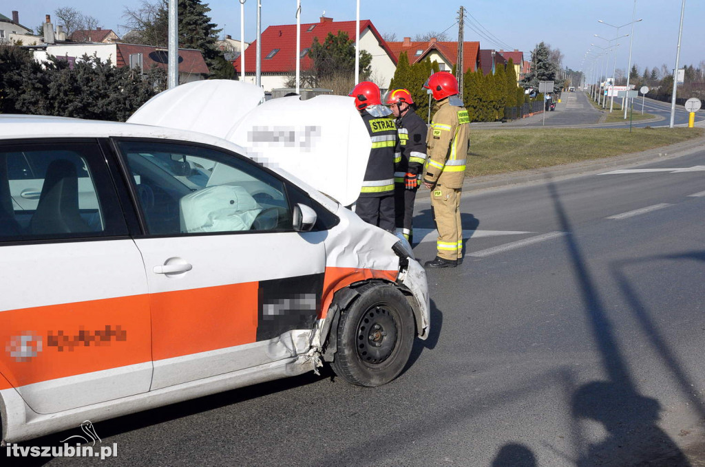 Zdarzenie drogowe w Szubinie