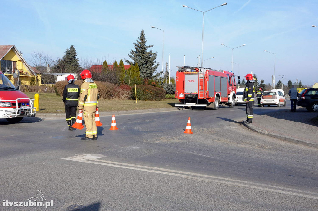 Zdarzenie drogowe w Szubinie