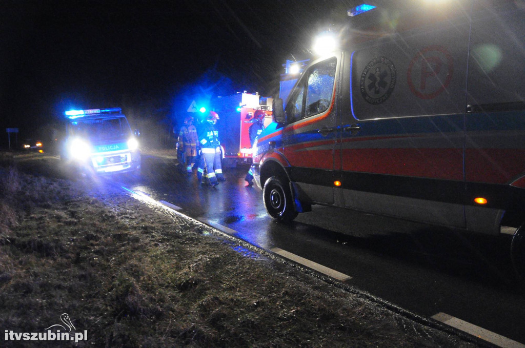 Wypadek w Małych Rudach