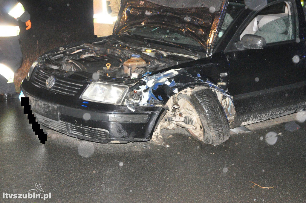 Wypadek w Małych Rudach