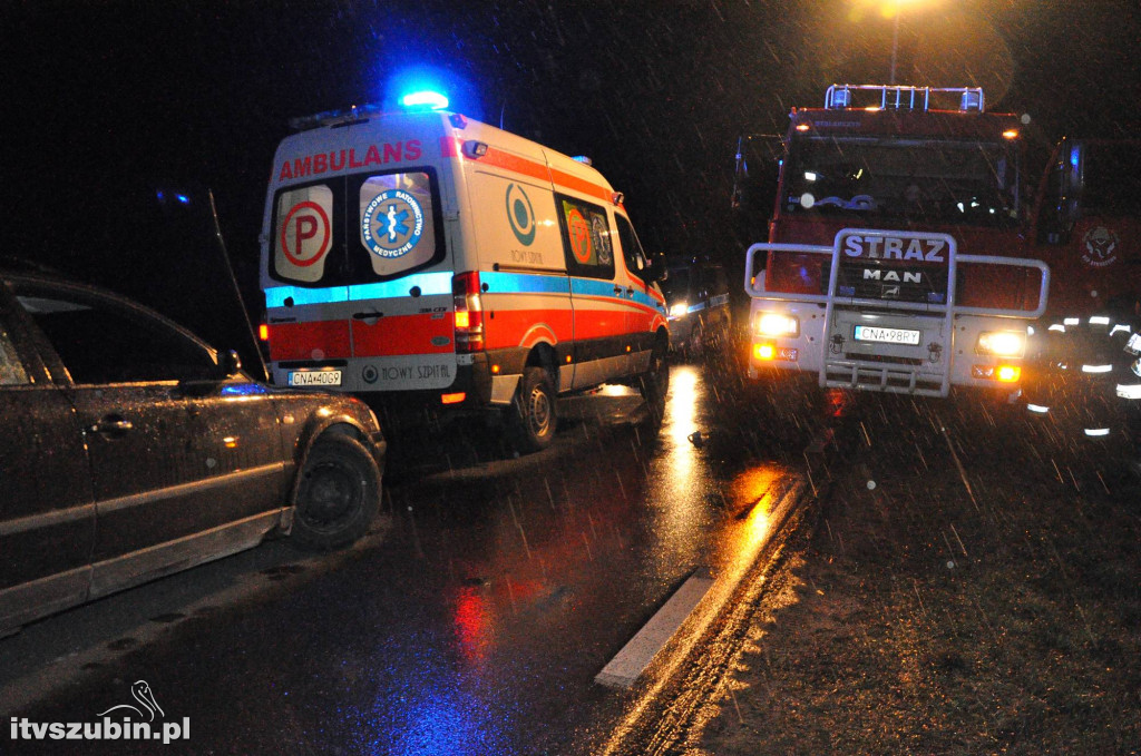Wypadek w Małych Rudach