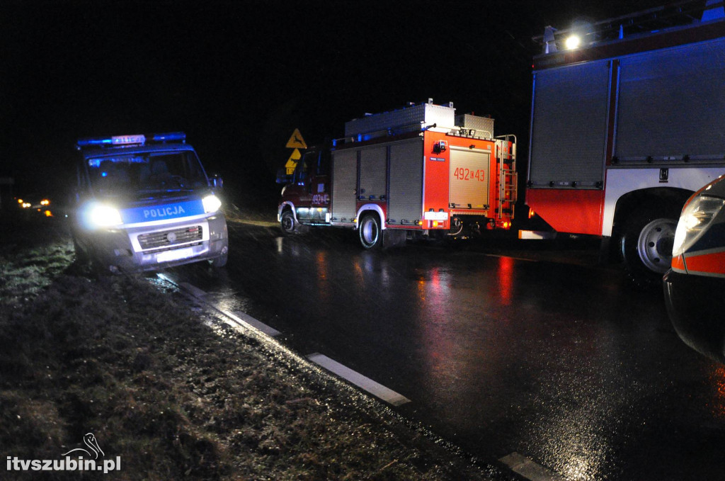 Wypadek w Małych Rudach