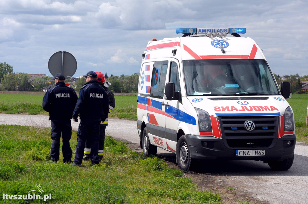 Zderzenie osobówki z cysterną w Smolnikach i pożar w Podlaski