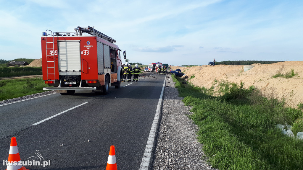 Śmiertelny wypadek na krajowej 5 w Wąsoszu