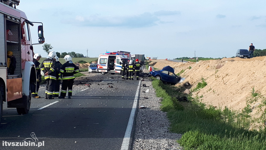 Śmiertelny wypadek na krajowej 5 w Wąsoszu