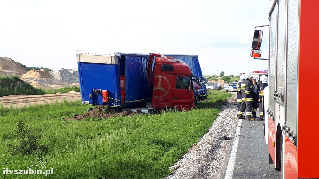 Śmiertelny wypadek na krajowej 5 w Wąsoszu