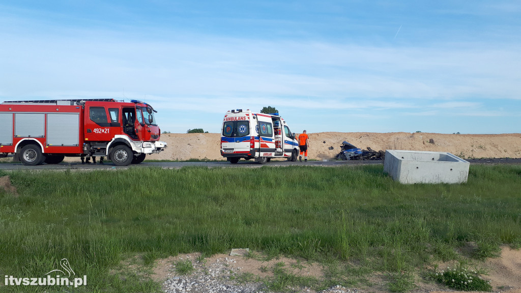 Śmiertelny wypadek na krajowej 5 w Wąsoszu