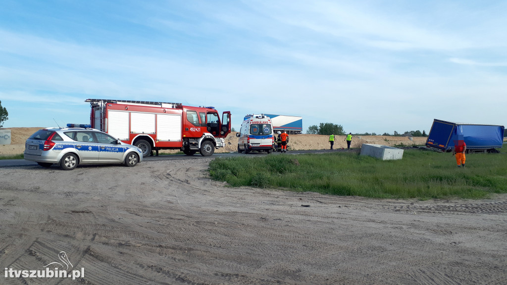 Śmiertelny wypadek na krajowej 5 w Wąsoszu