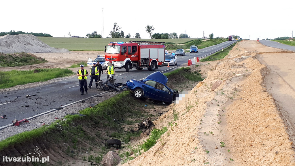 Śmiertelny wypadek na krajowej 5 w Wąsoszu