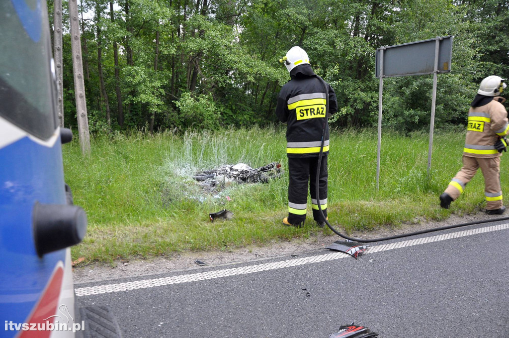 Jedna osoba w ciężkim stanie, wypadek na DK 246