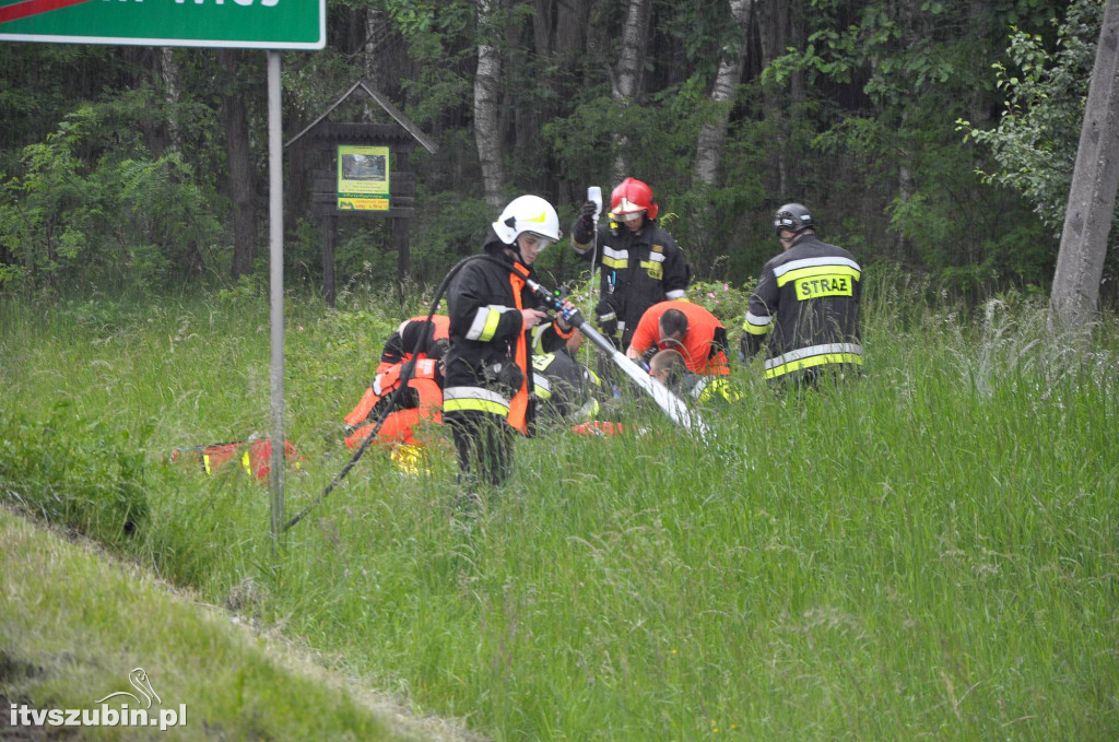 Jedna osoba w ciężkim stanie, wypadek na DK 246
