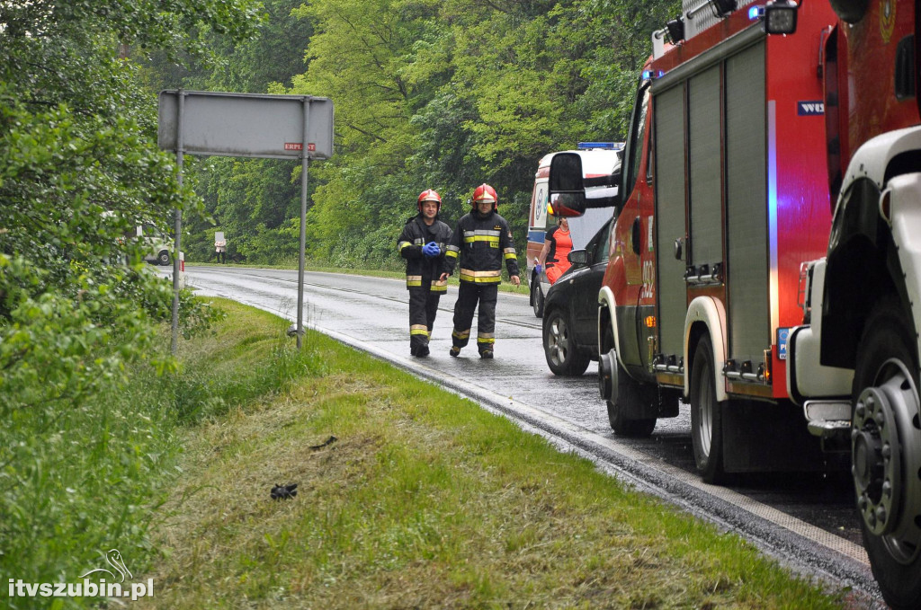 Jedna osoba w ciężkim stanie, wypadek na DK 246