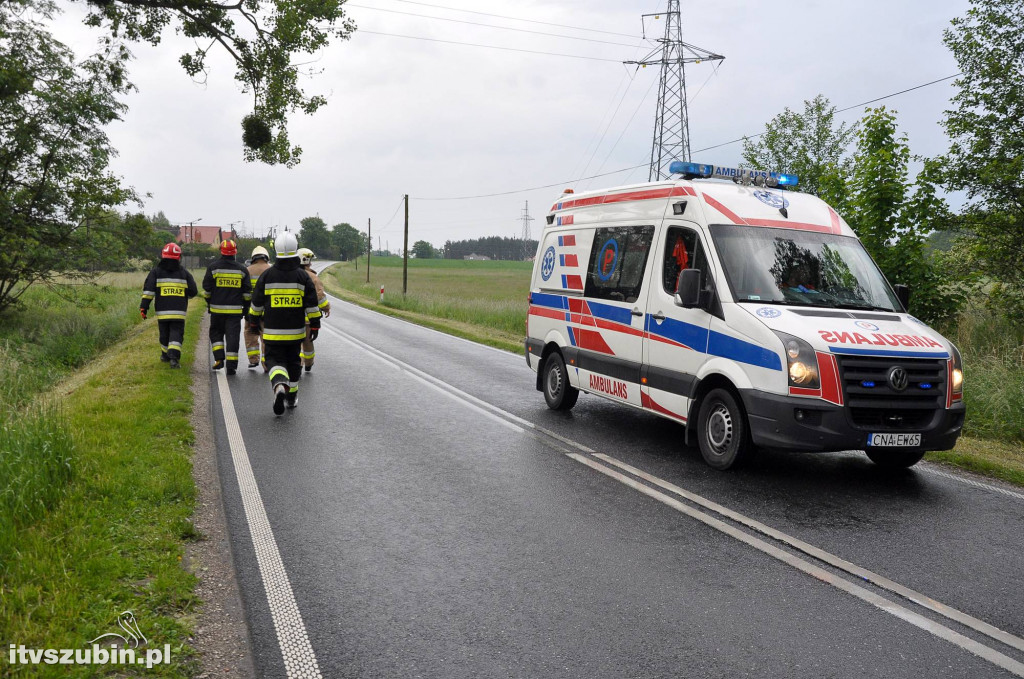Jedna osoba w ciężkim stanie, wypadek na DK 246