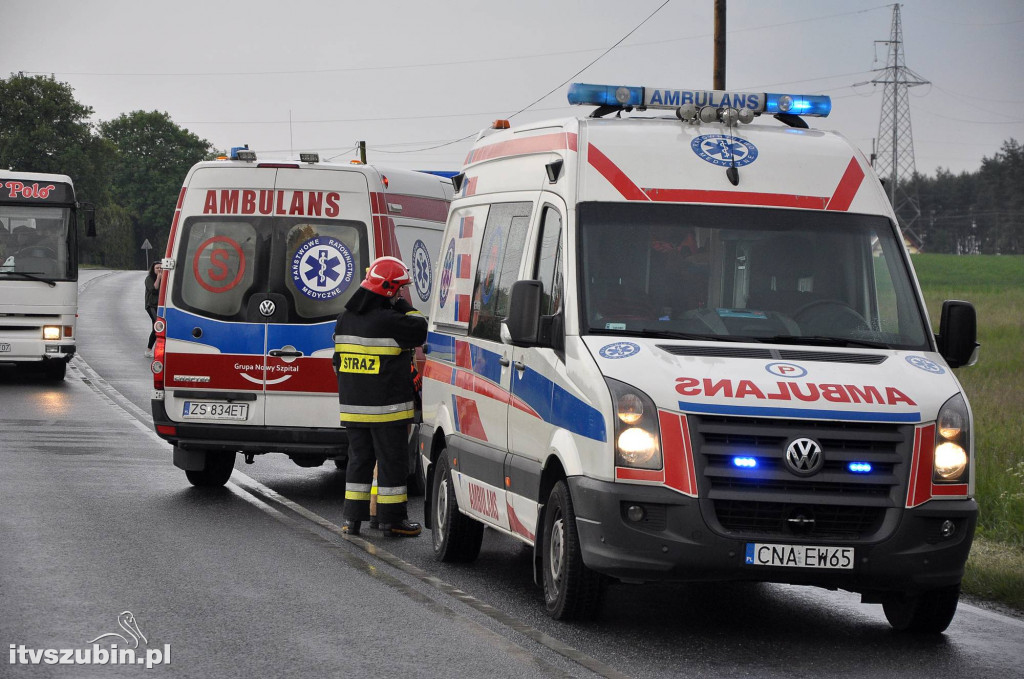 Jedna osoba w ciężkim stanie, wypadek na DK 246
