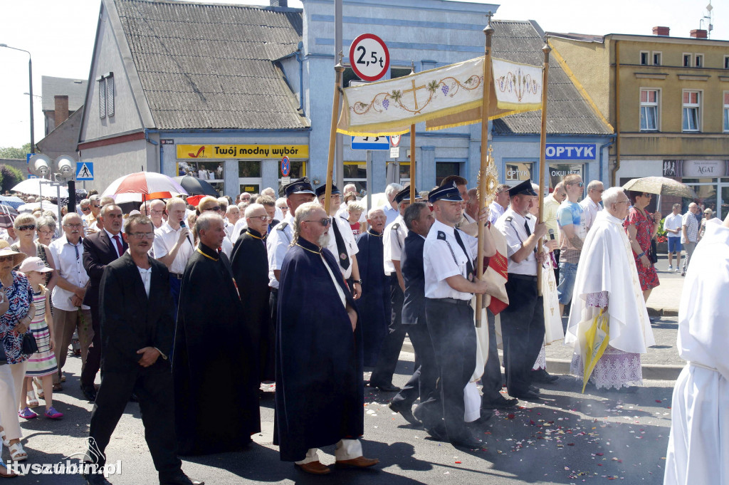 Procesja Bożego Ciała przeszła ulicami Szubina